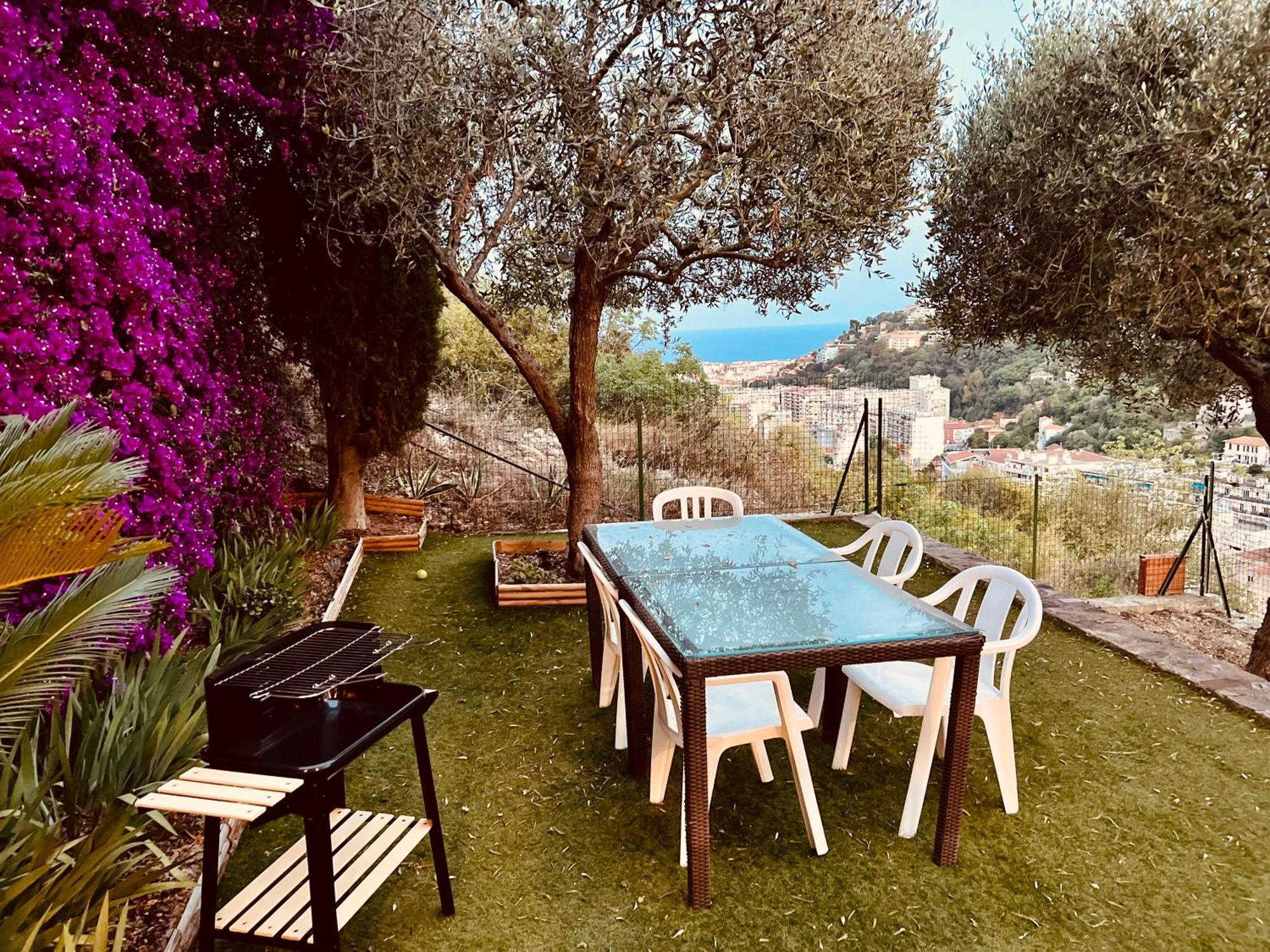 Nissa La Bella, Piscine Et Vue Apartment Nizza